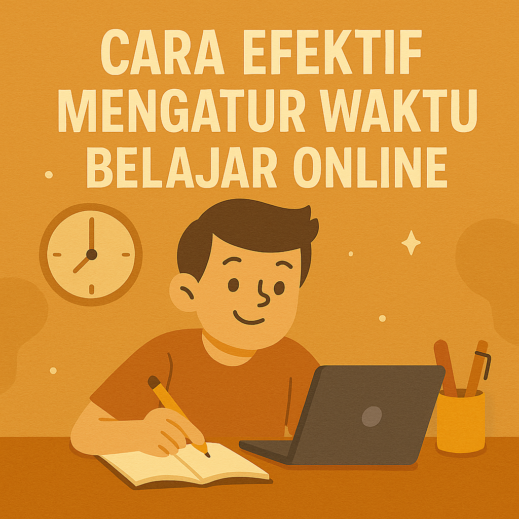 Cara Efektif Mengatur Waktu Belajar Online