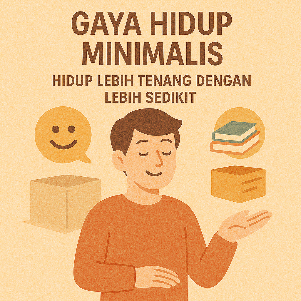 Gaya Hidup Minimalis: Hidup Lebih Tenang dengan Lebih Sedikit