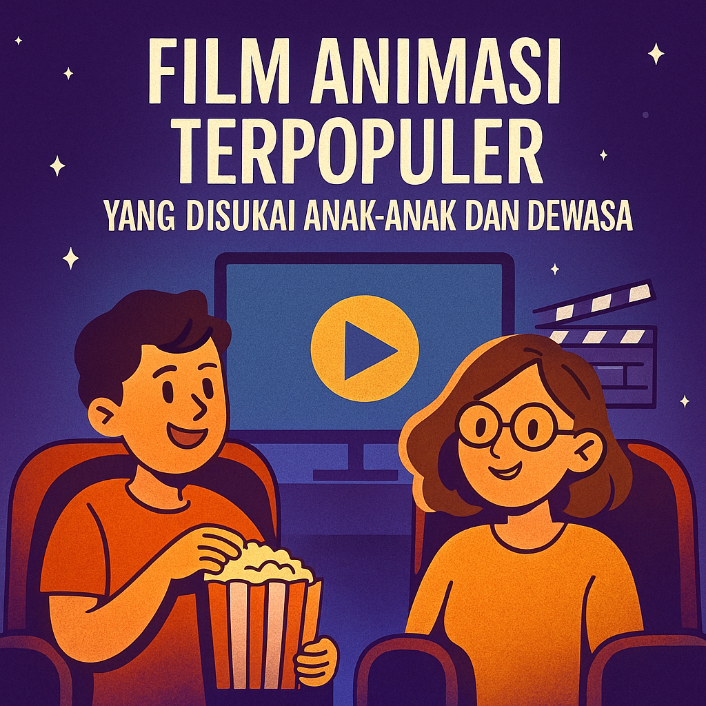 Film Animasi Terpopuler yang Disukai Anak-anak dan Dewasa