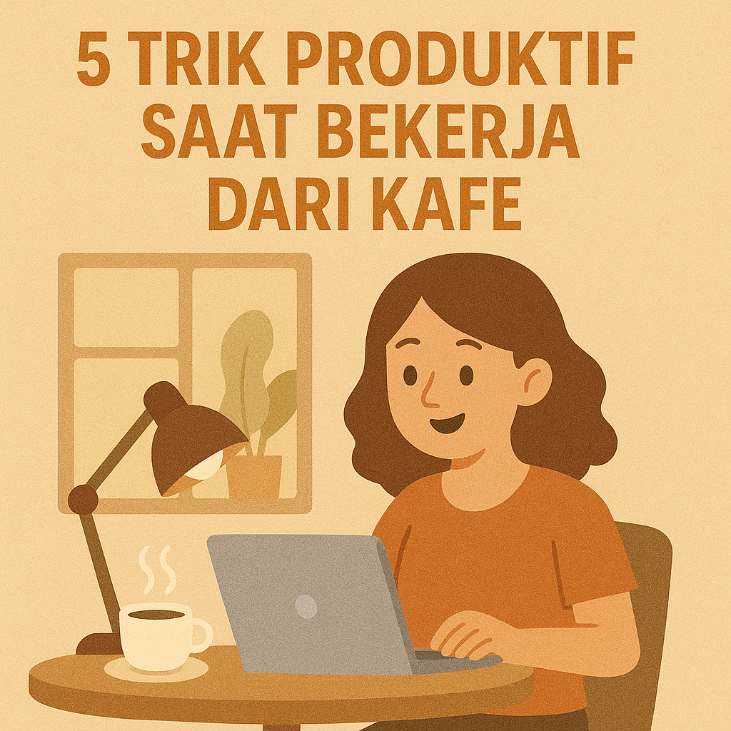5 Trik Produktif Saat Bekerja dari Kafe