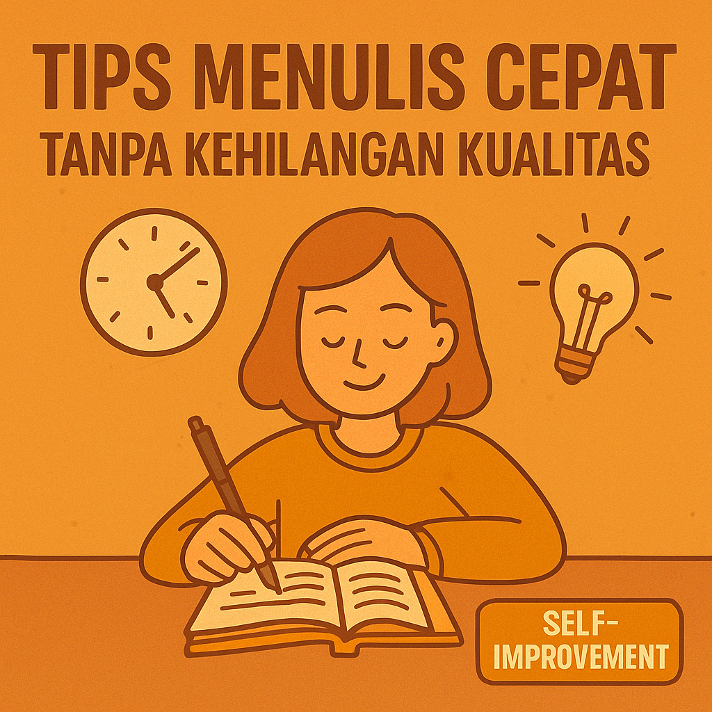 Tips Menulis Cepat Tanpa Kehilangan Kualitas