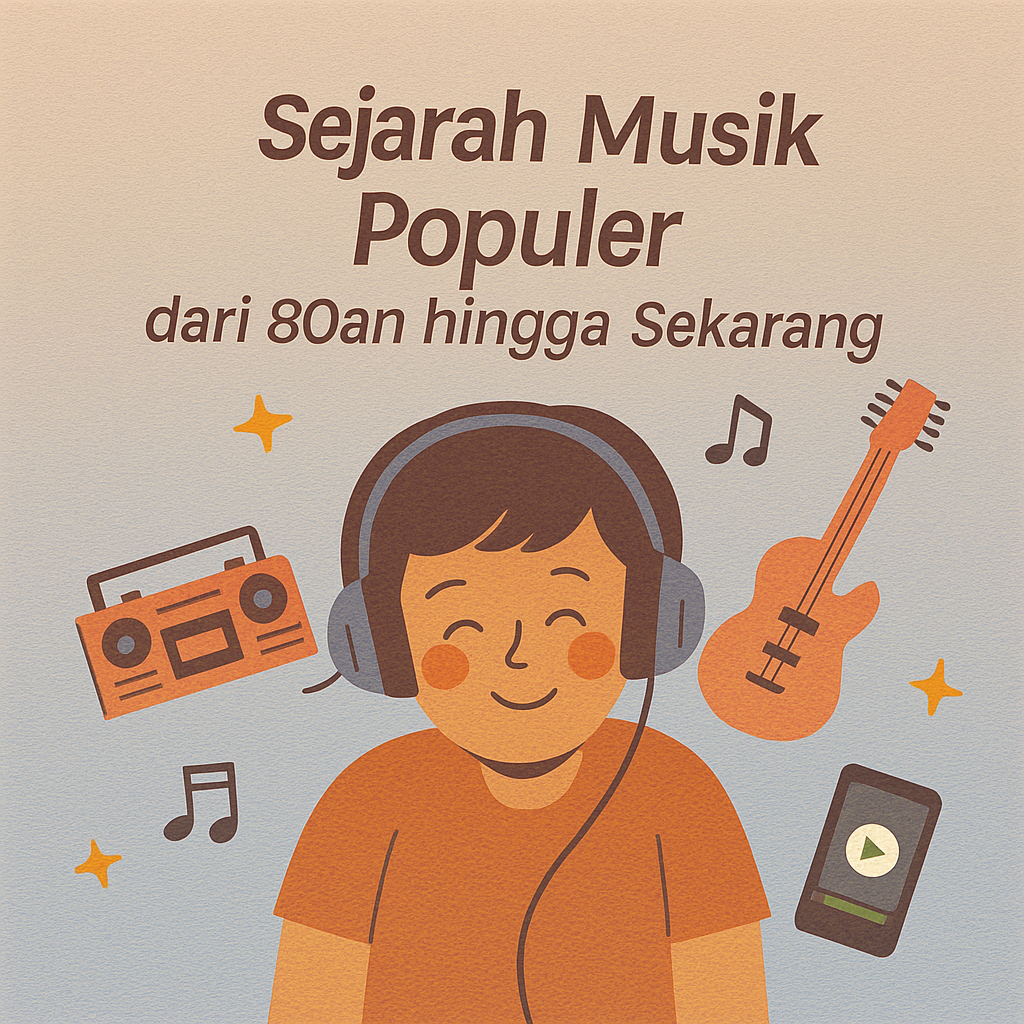 Sejarah Musik Populer dari 80an hingga Sekarang