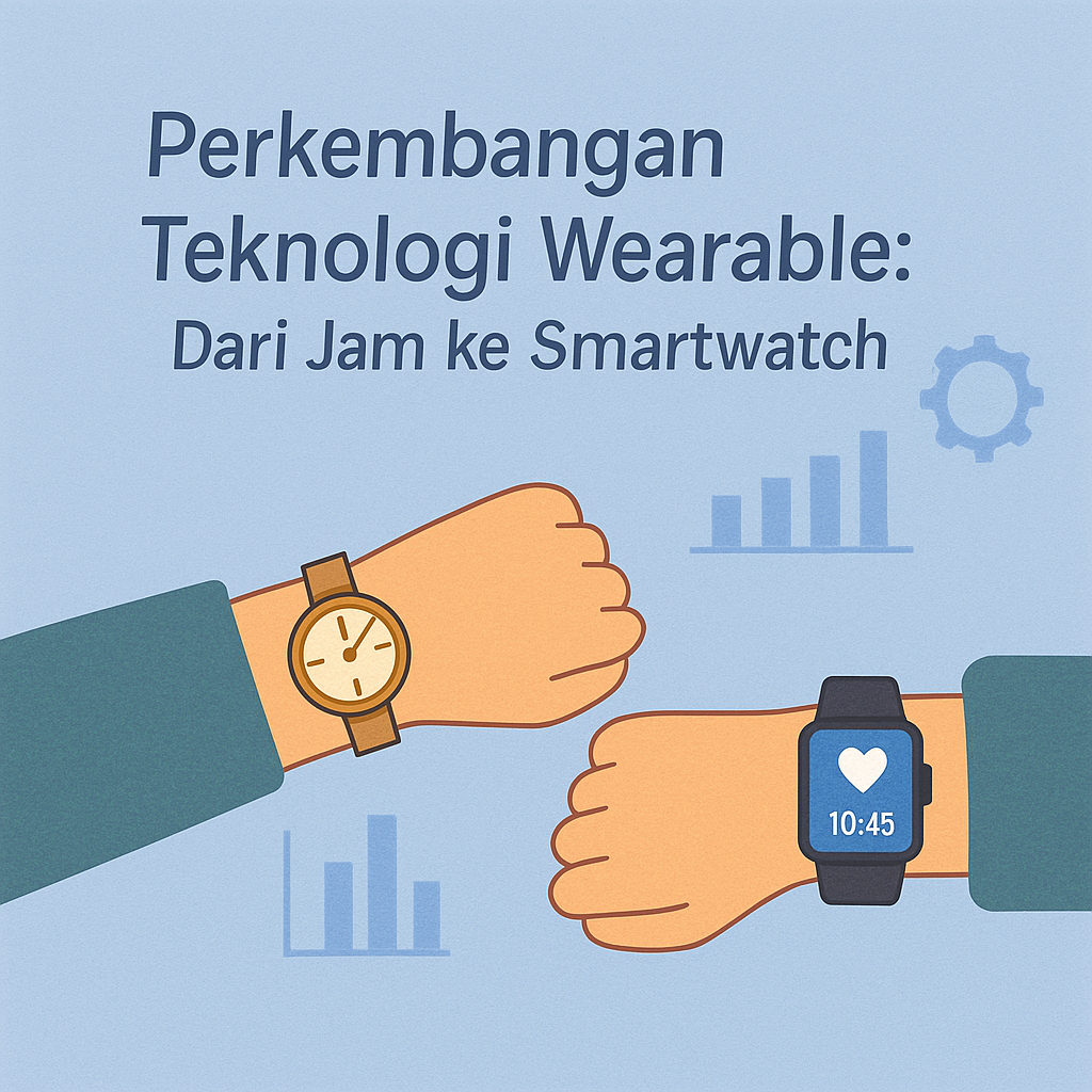 Perkembangan Teknologi Wearable: Dari Jam ke Smartwatch