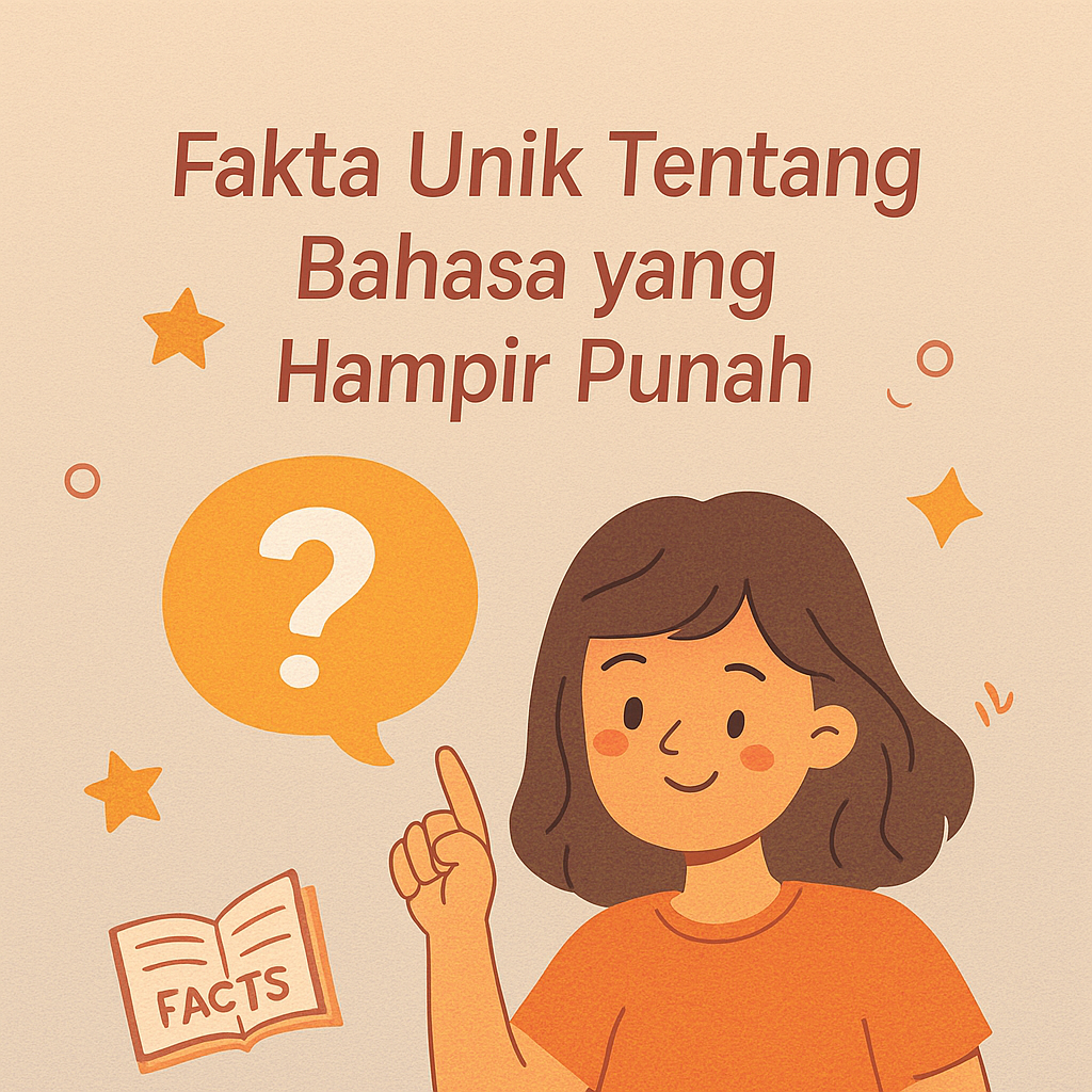 Fakta Unik Tentang Bahasa yang Hampir Punah