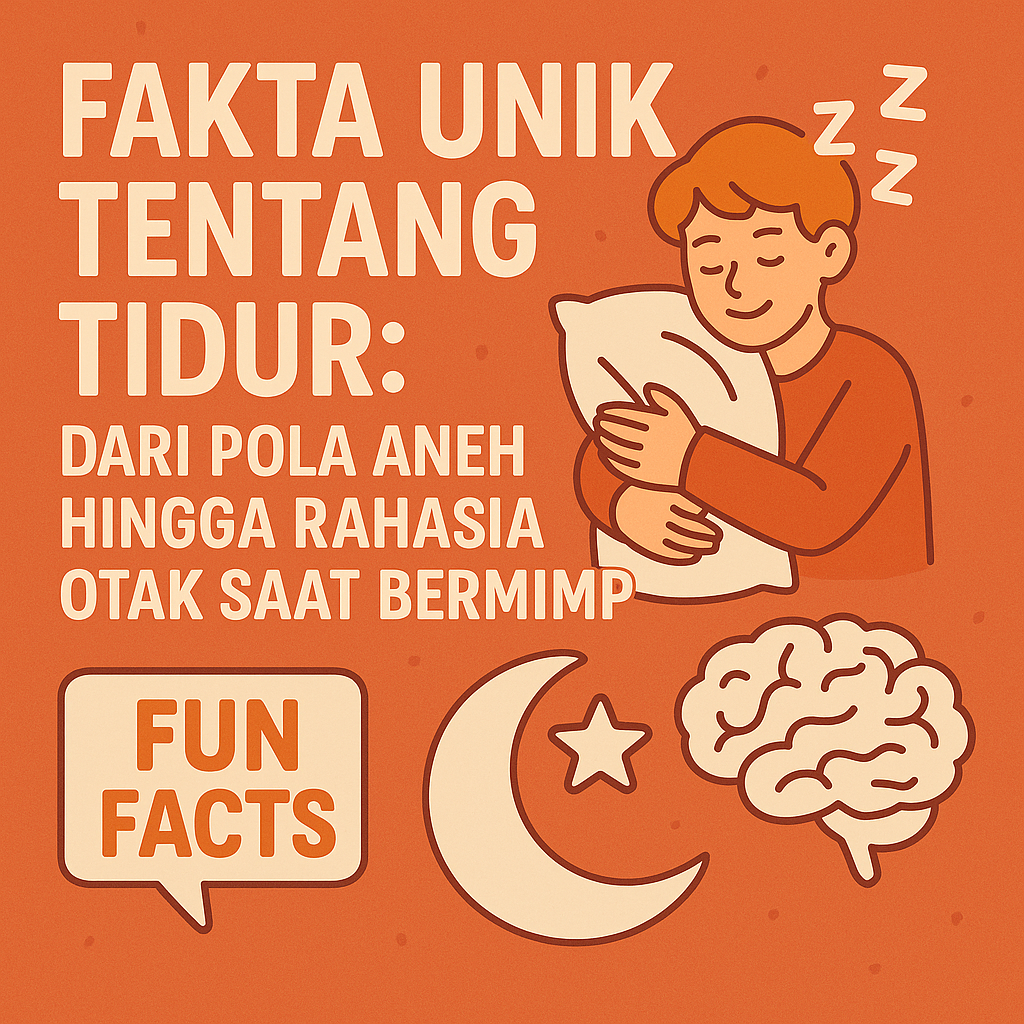 Fakta Unik Tentang Tidur: Dari Pola Aneh Hingga Rahasia Otak Saat Bermimpi
