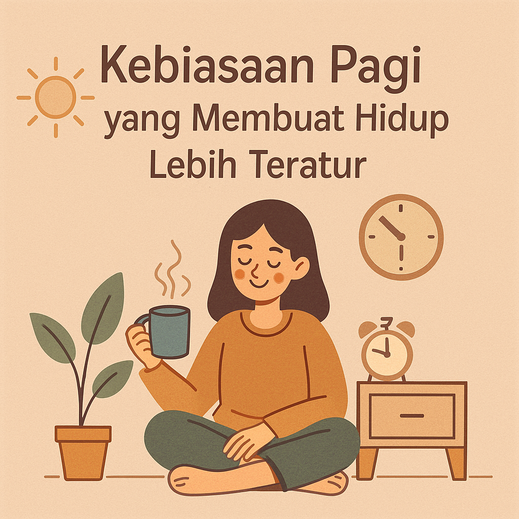 Kebiasaan Pagi yang Membuat Hidup Lebih Teratur