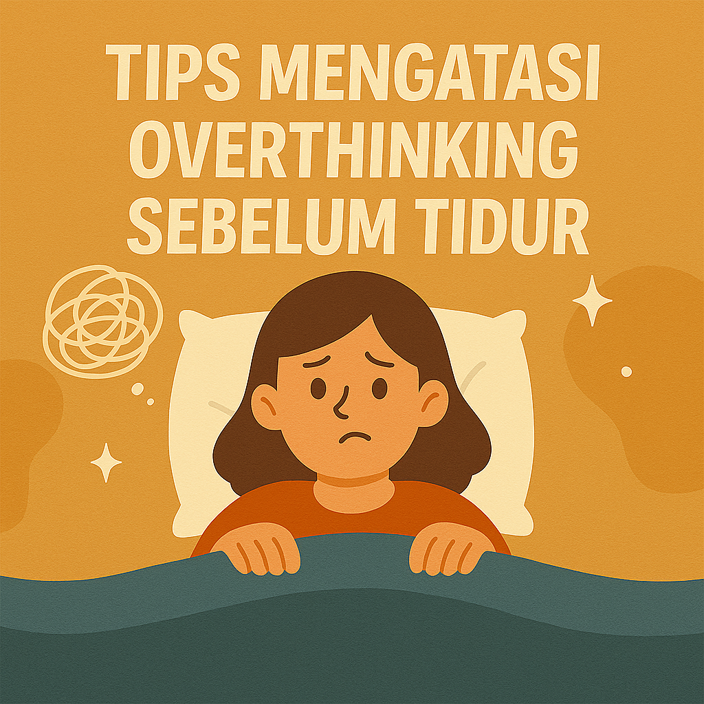 Tips Mengatasi Overthinking Sebelum Tidur
